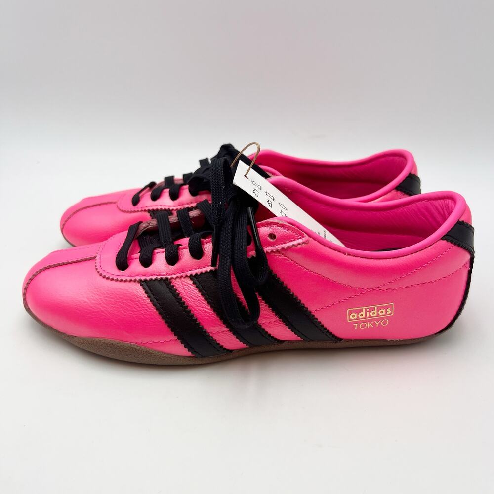 Adidas Womens Tokyo Casual Sneakers Size 6 Pink Black NWOB - Picture 8 of 12